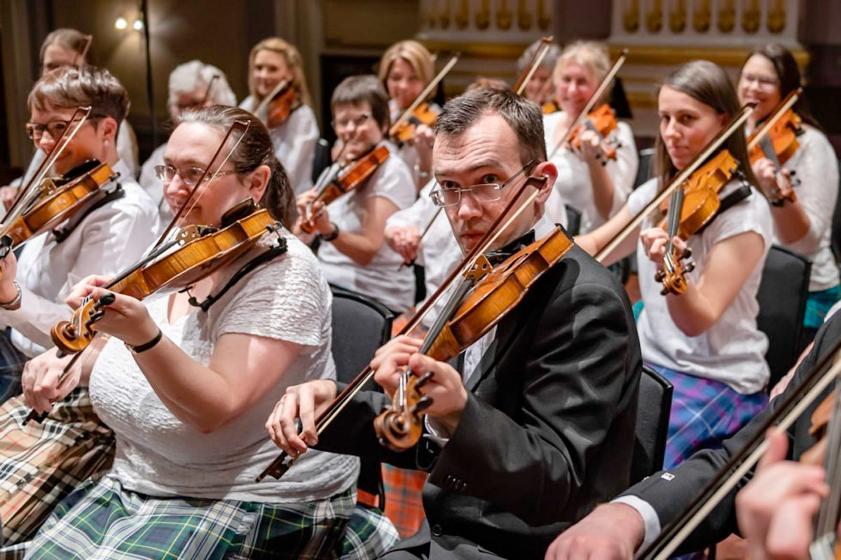 THE SCOTTISH FIDDLE ORCHESTRA